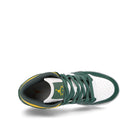 Jordan Air Jordan 1 Mid GS Noble Green / Pollen - White  Detail view 1 | Overkill