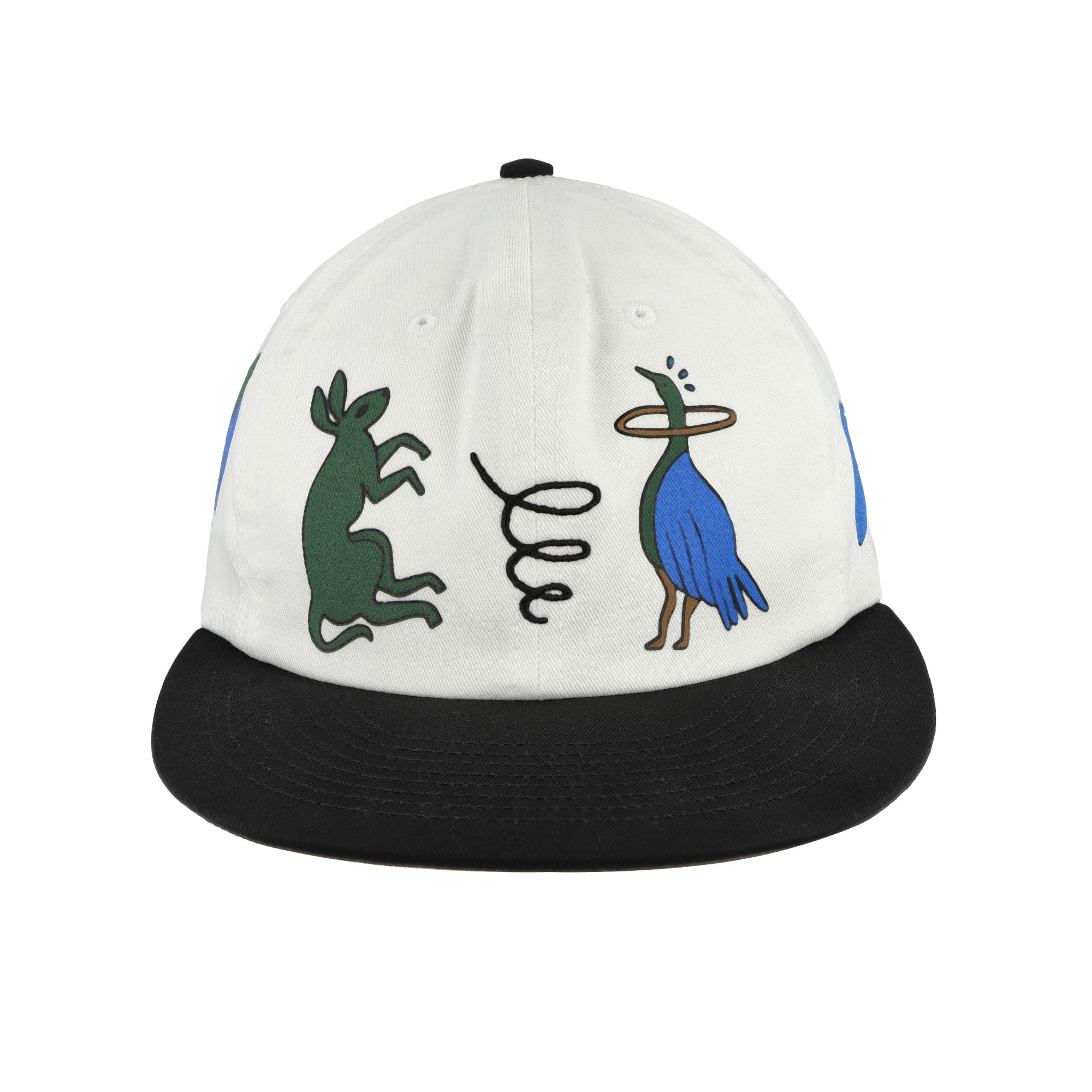 Parra Animal Style 6 Panel Hat Grey Basecap 55485 Detail View 1 | Overkill
