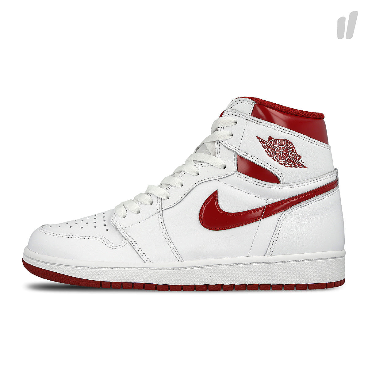 Jordan Air Jordan 1 Retro High OG White / Varsity Red High Top Sneakers 555088 103 | Overkill