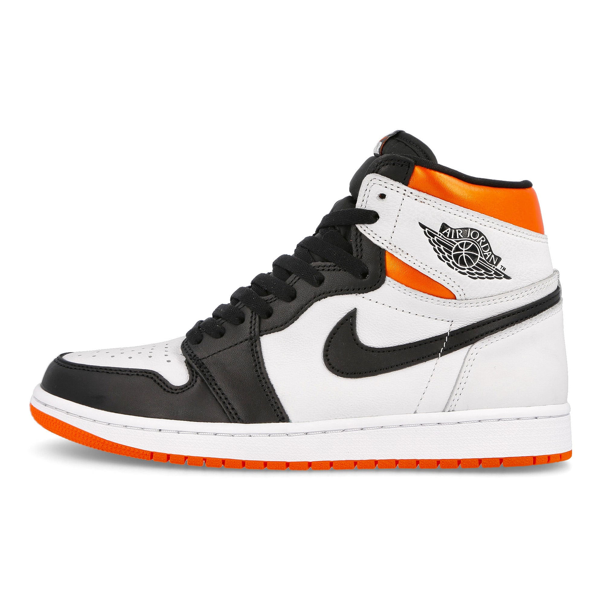 Jordan Air Jordan 1 Retro High OG White / Black - Electro Orange  555088 180 | Overkill