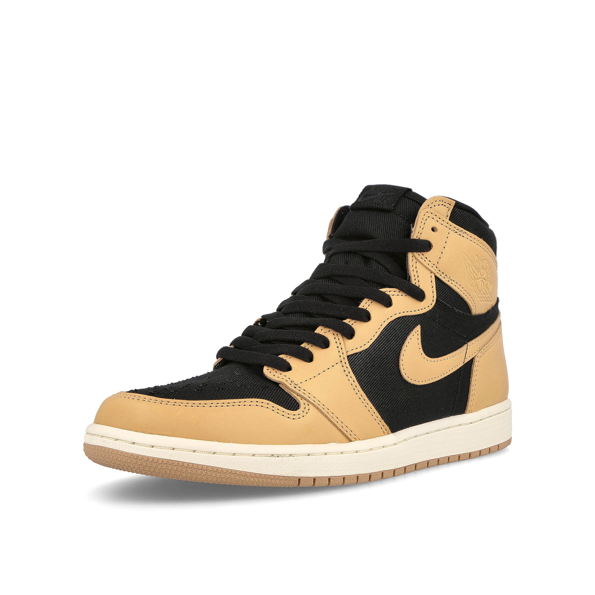 Jordan Air Jordan 1 Retro High OG Vachetta Tan / Black - Sail  Detailfoto | Overkill