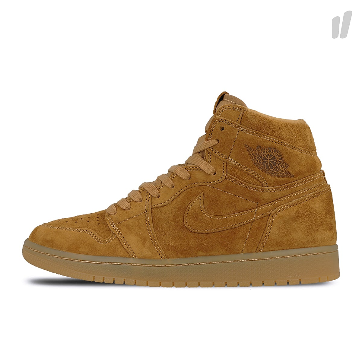 Jordan Air Jordan 1 Retro High OG Golden Harvest-Golden Harvest - Gum Yellow High Top Sneakers 555088 710 | Overkill