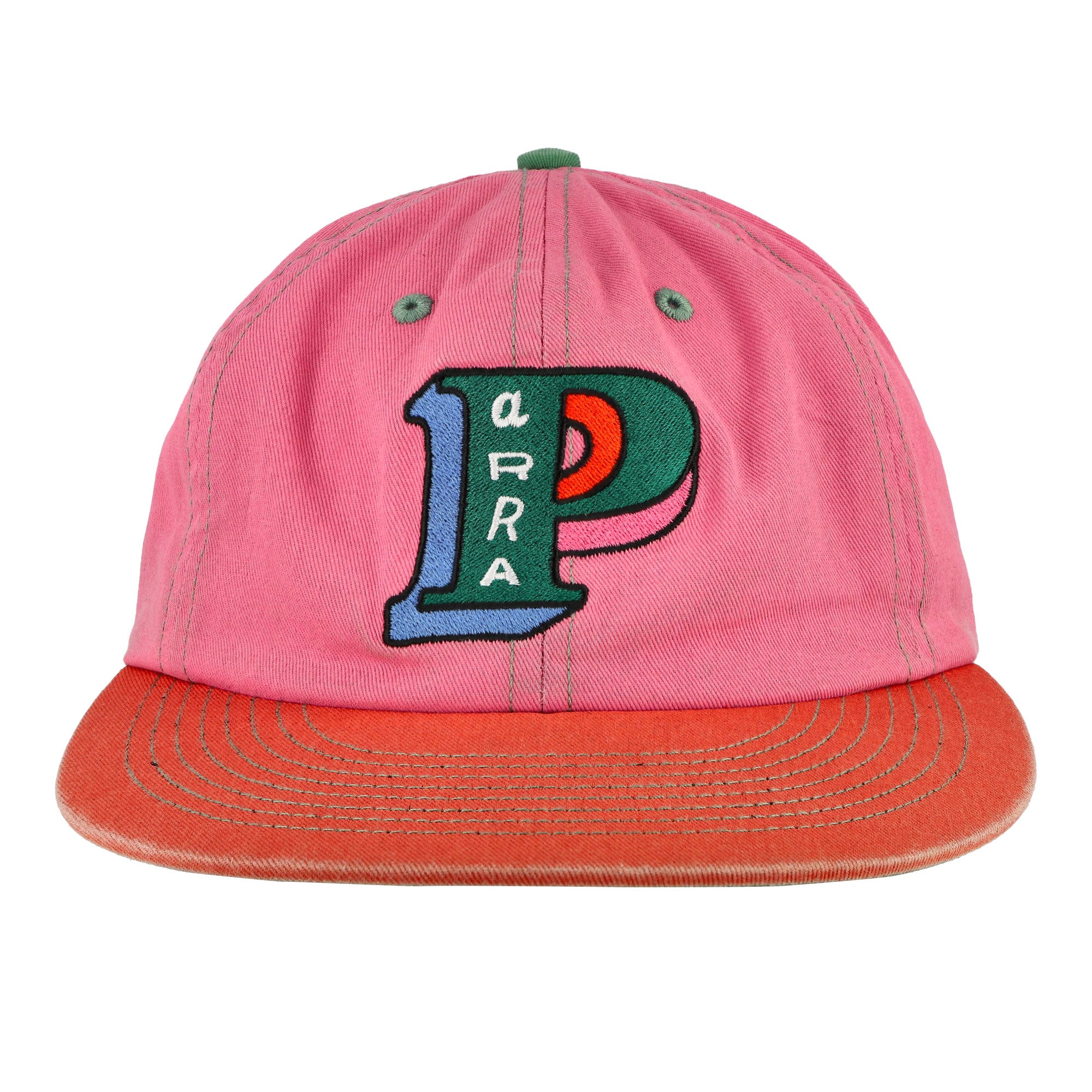 Parra Slanted P 6 Panel Hat 55570 | OVERKILL