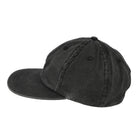 Parra Slanted P 6 Panel Hat Black Basecap 55573 Close-up | Overkill
