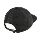 Parra Slanted P 6 Panel Hat Black Basecap 55573 Detail View 2 | Overkill

