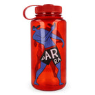 Parra Water Slapped Nalgene Bottle Red Drinking Bottle 56190 Close-up | Overkill
