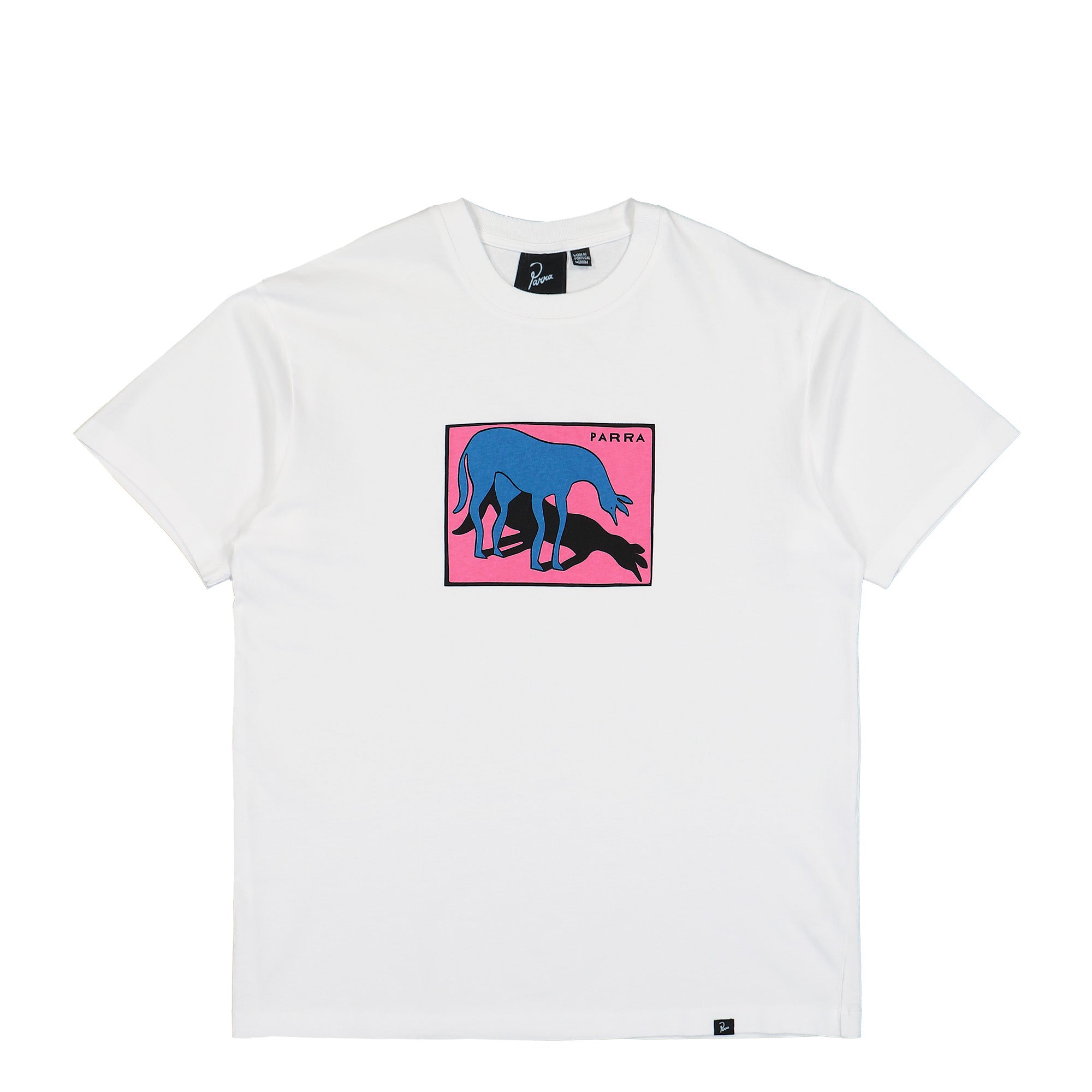 Parra Sad Horse T-Shirt White T-shirt 56218 | Overkill
