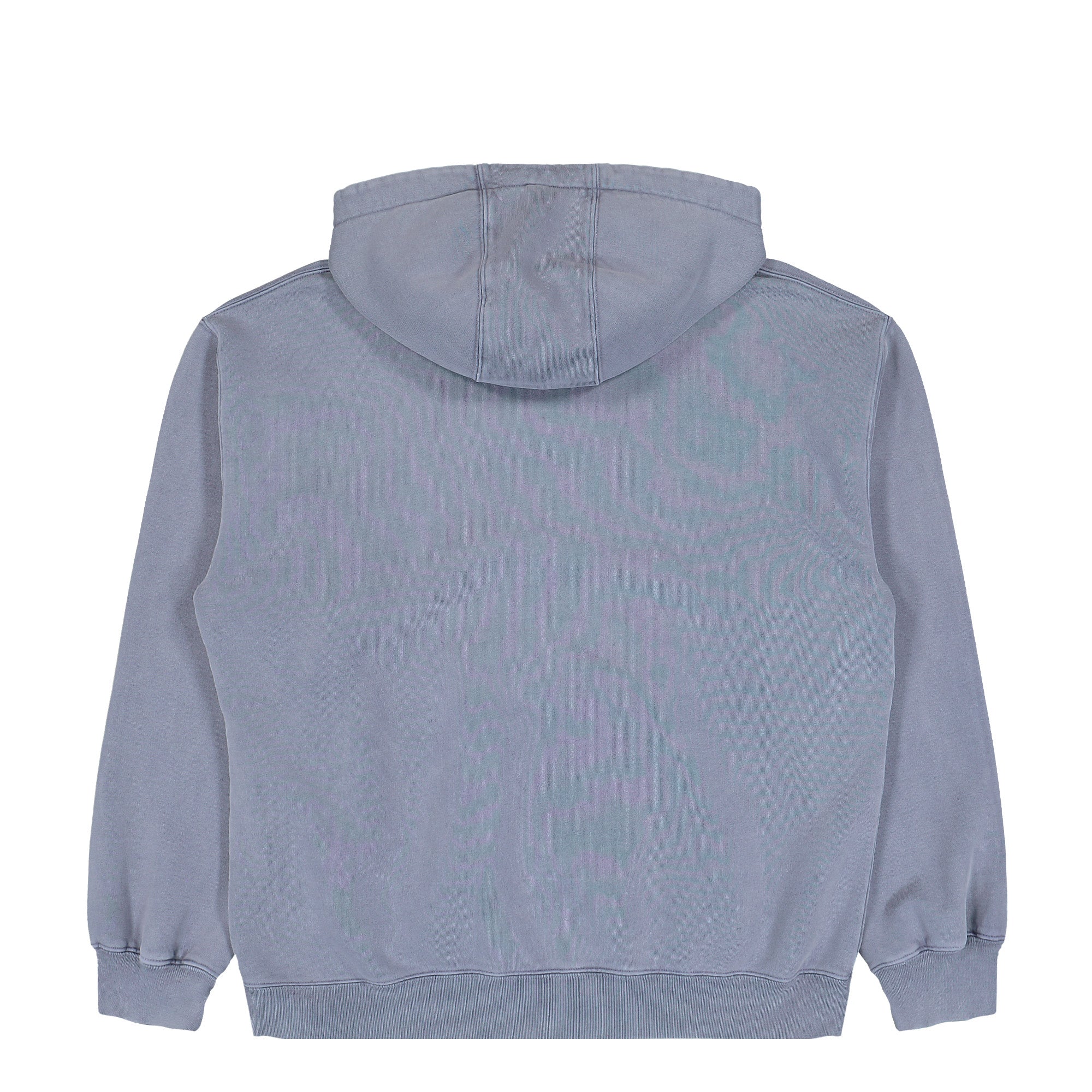 Parra A Cross To Bear Zip Hooded Sweatshirt Blue Hoodie 56230 Close-up | Overkill
