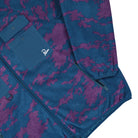 Parra Purple Darwin Camo Fleece Blue Fleece Jacket 56255 Detail View 1 | Overkill
