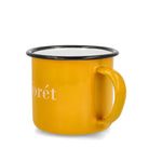Forét Bean Enamel Mug Yellow Mugs & Bottles  Material | Overkill