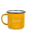 Forét Bean Enamel Mug Yellow Mugs & Bottles Close-up | Overkill