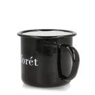 Forét Bean Enamel Mug Black Mugs & Bottles  Material | Overkill