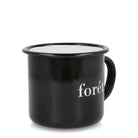 Forét Bean Enamel Mug Black Mugs & Bottles Detailfoto | Overkill