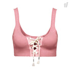 Puma Wmns Lacing Long Bra Bridal Rose Underwear 574697 02 | Overkill