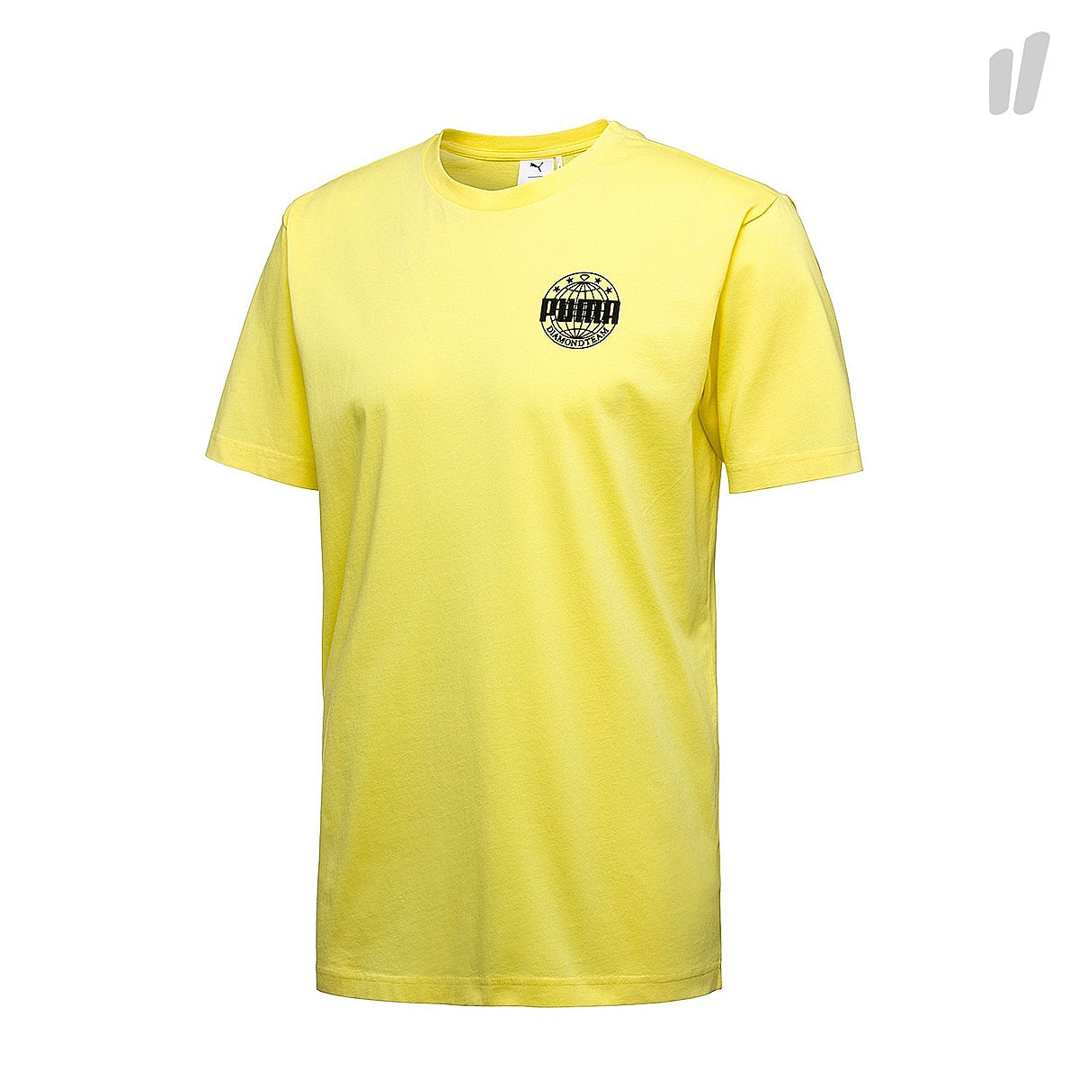 Puma Logo Tee Limelight T-Shirts 575358 86 | Overkill