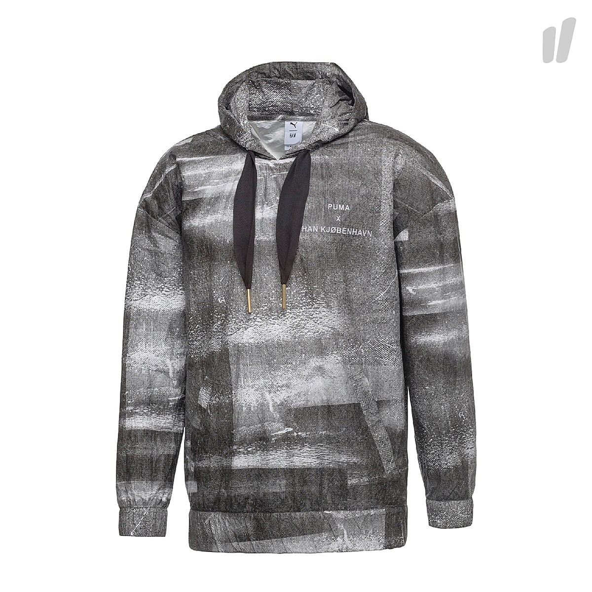 Puma HAN Tyvek Hoodie Puma White - All Over Print Hoodies 575527 02 | Overkill