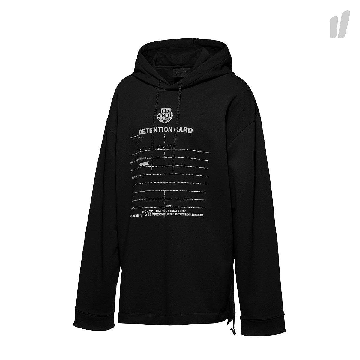 Puma Wmns LS Graphic Hoodie Cotton Black Hoodies 575873 02 | Overkill