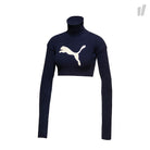 Puma Wmns LS Loose Turtleneck Sweater Evening Blue Longsleeves 576053 02 | Overkill
