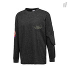 Puma HAN Longsleeve Phantom Black Heather Longsleeves 576884 075 | Overkill