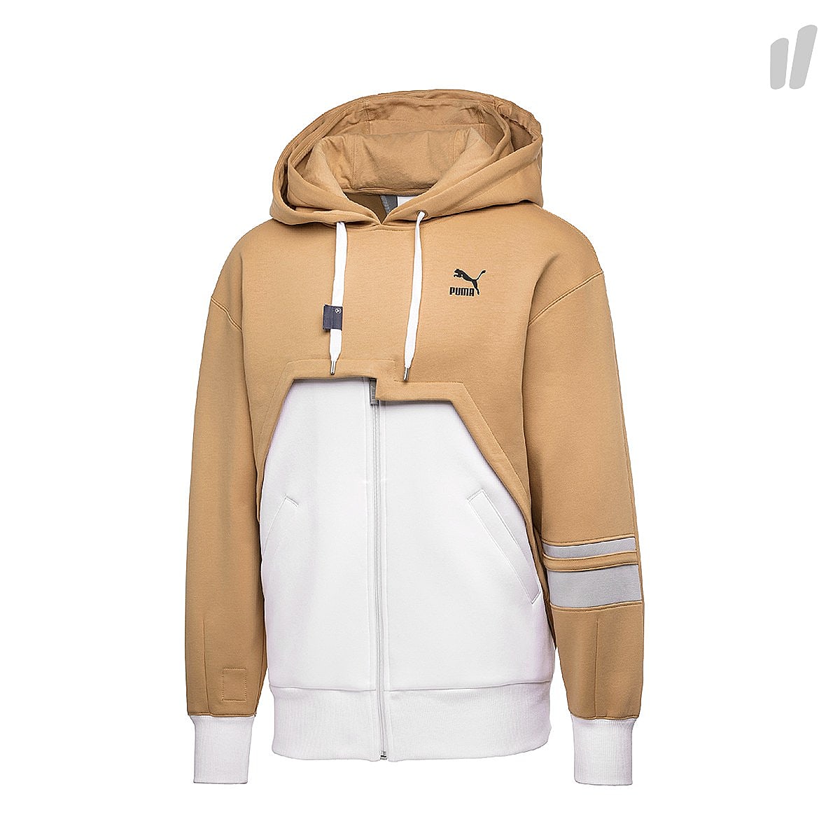 Puma ADER Error x Puma FZ Hoodie Puma White - Taffy Hoodies 576957 02 | Overkill