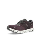On Cloud 5 Mullberry / Eclipse Low Top Sneakers  Close Up | Overkill