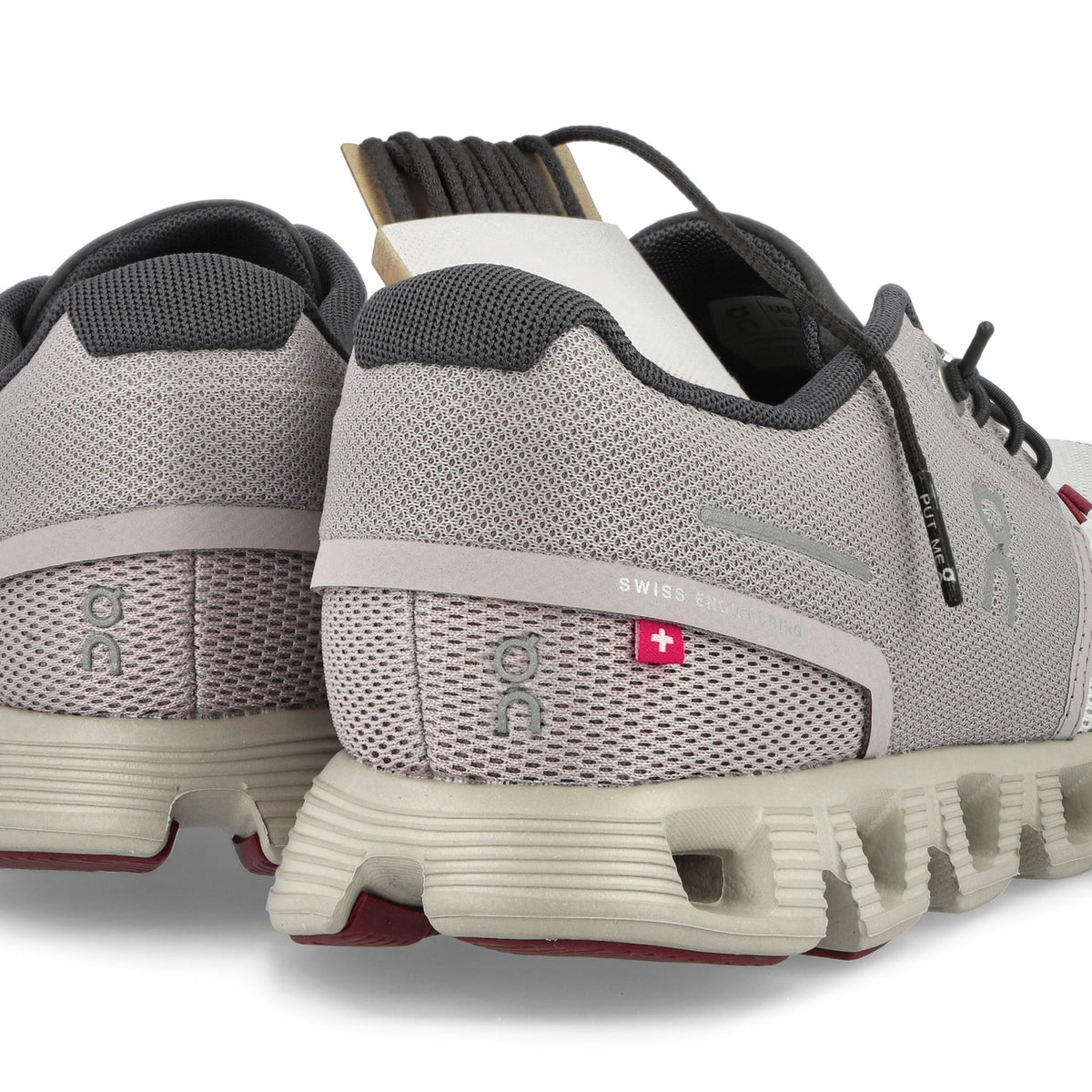On Cloud 5 Pearl / Frost Low Top Sneakers  Detailfoto | Overkill