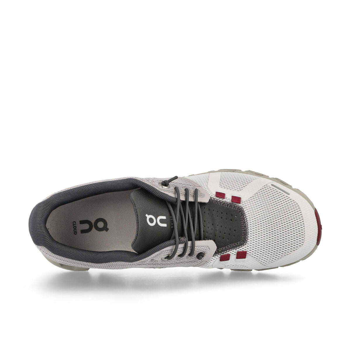 On Cloud 5 Pearl / Frost Low Top Sneakers  Detail View 1 | Overkill