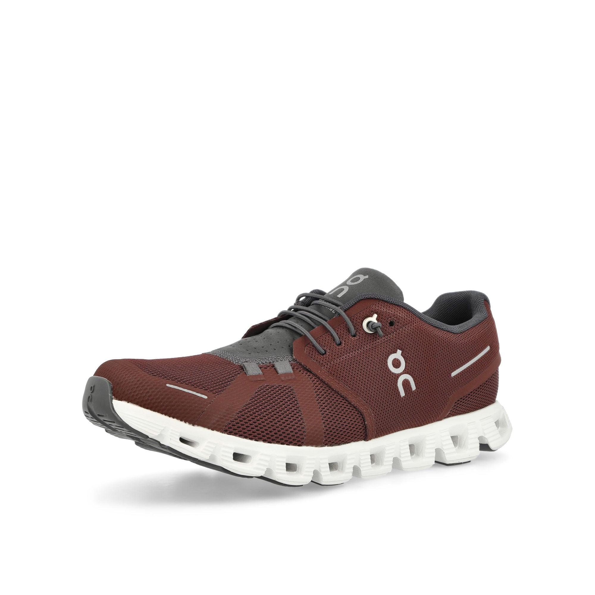 On Cloud 5 Ox / Shadow Low Top Sneakers  Close Up | Overkill