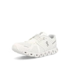 On W Cloud 5 Undyed-White / White Sneakers  Close Up | Overkill