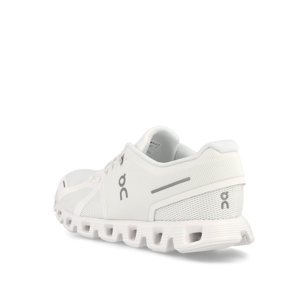 On Cloud 5 Undyed White / White Low Top Sneakers  Material | Overkill