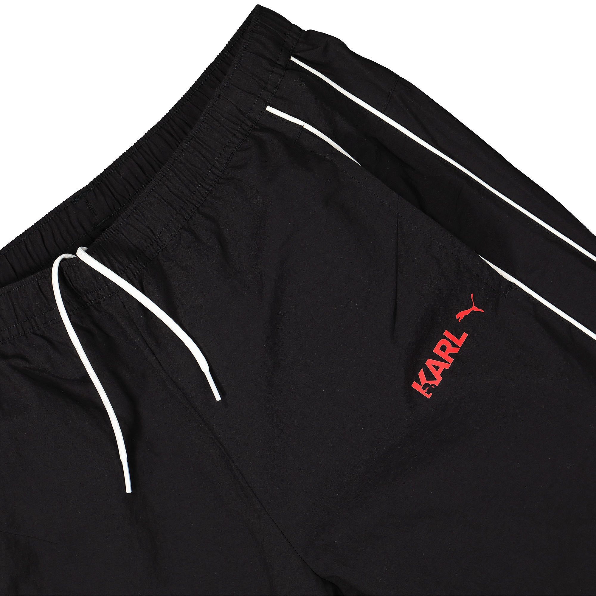Puma Karl Lagerfeld x Puma Karl Track Pants Puma Black Sweat & Track Pants Close-up | Overkill