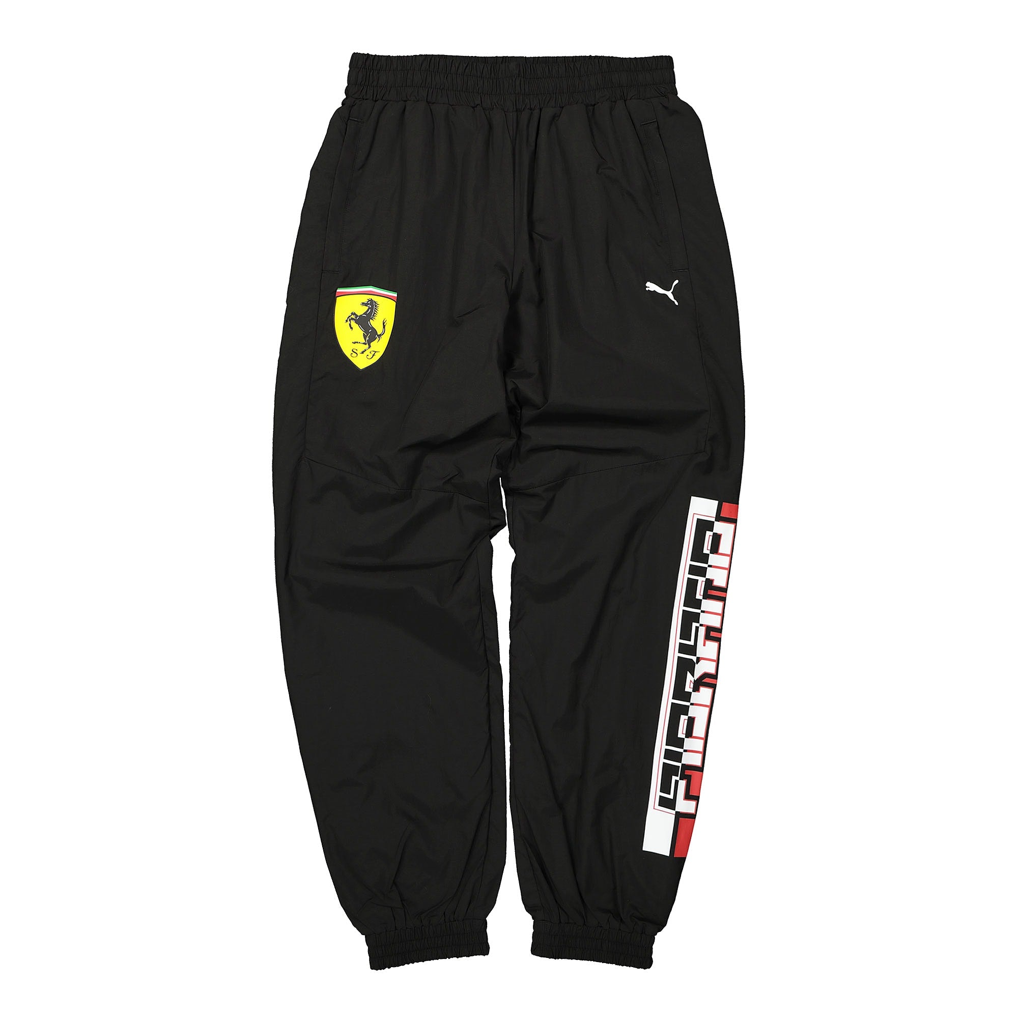 Puma Ferrari x Puma Street Woven Pants Puma Black Casual Pants 596138 02 | Overkill