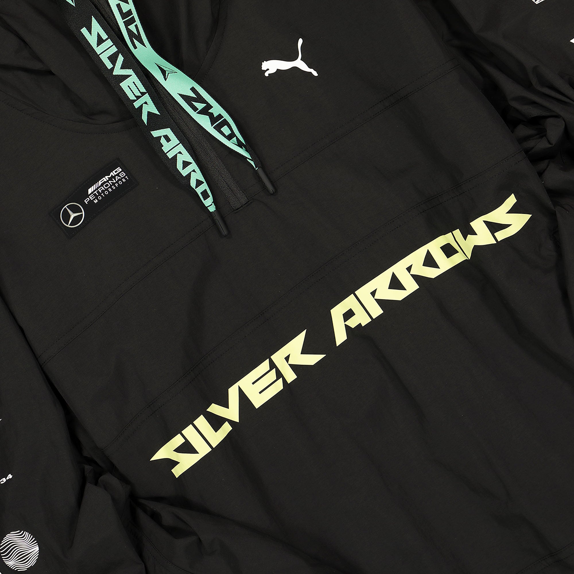 Puma Mercedes x Puma Street Jacket Puma Black Jackets Material | Overkill