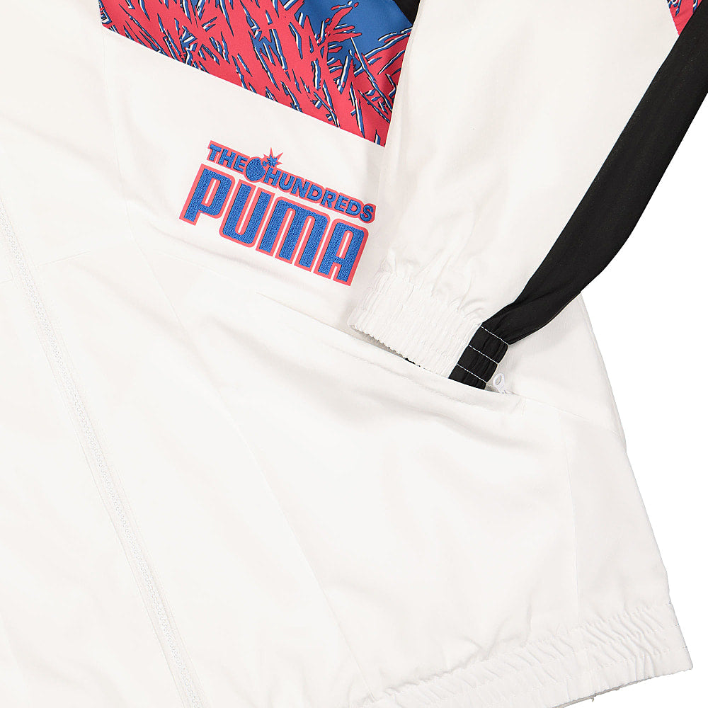 Puma The Hundreds x Puma Track Jacket White Track Jackets Detail view 1 | Overkill
