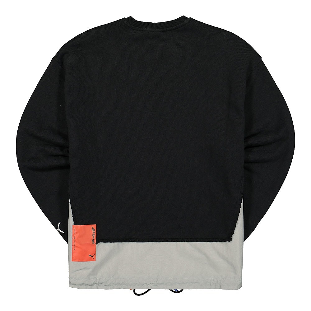 Puma Attempt x Puma Crew Black Sweatshirts Material | Overkill