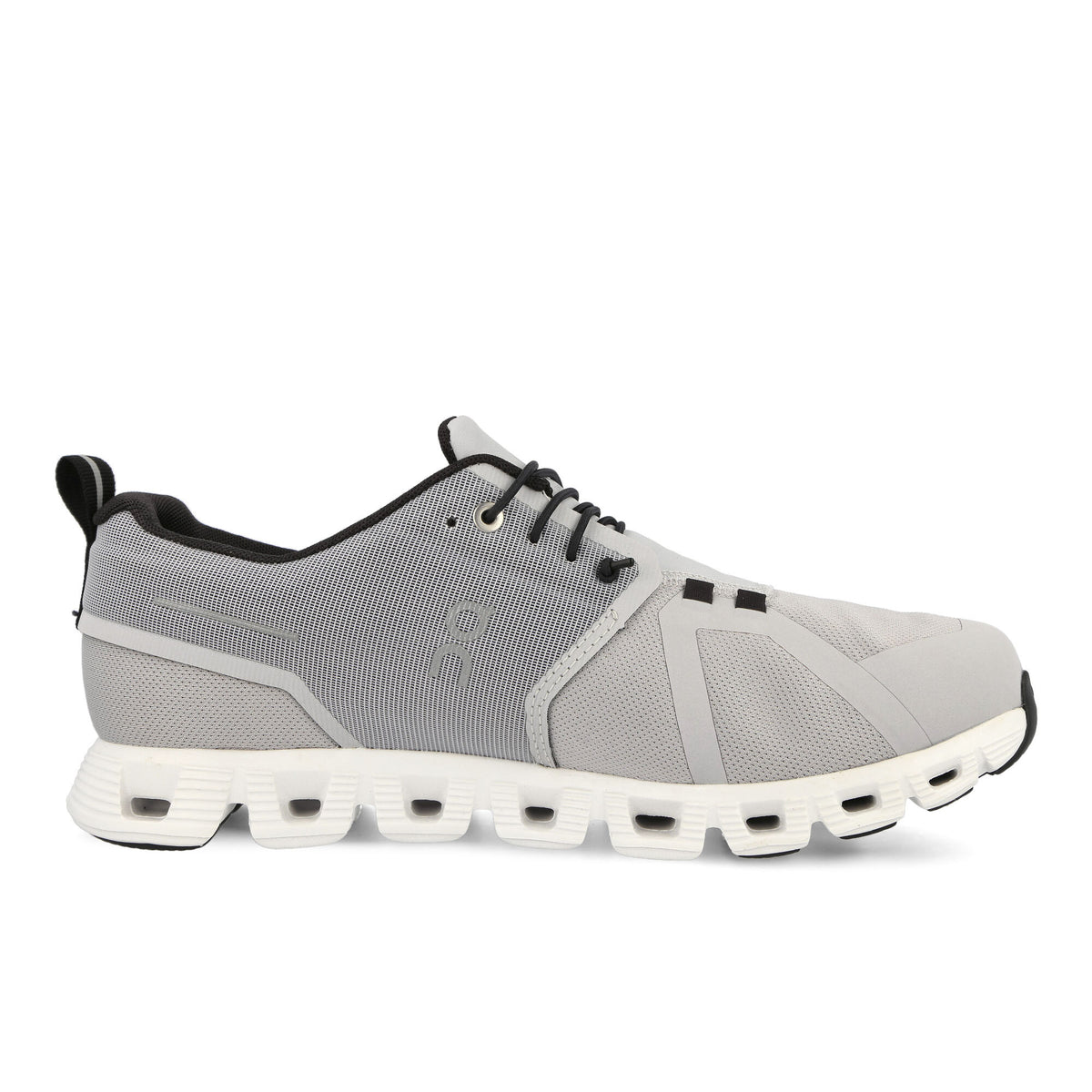 On Cloud 5 Waterproof Glacier / White Low Top Sneakers  Silhouette | Overkill
