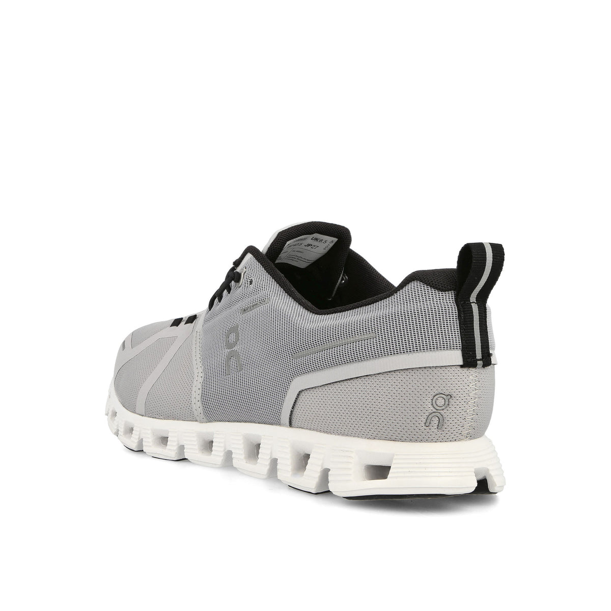 On Cloud 5 Waterproof Glacier / White Low Top Sneakers  Material | Overkill