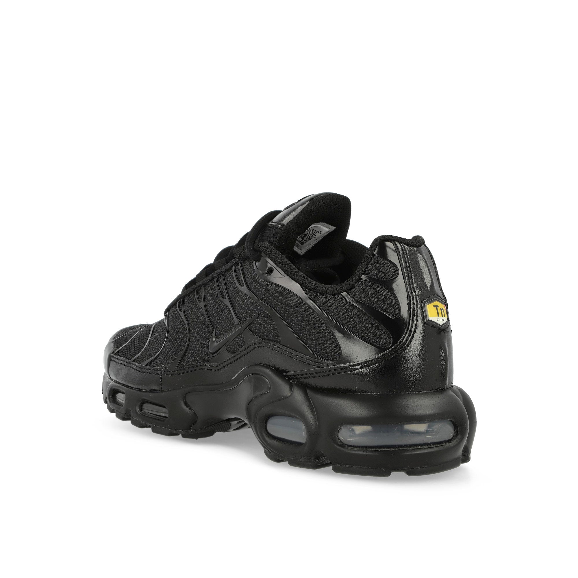 Nike Air Max Plus Black / Black - Black Low Top Sneakers  Material | Overkill