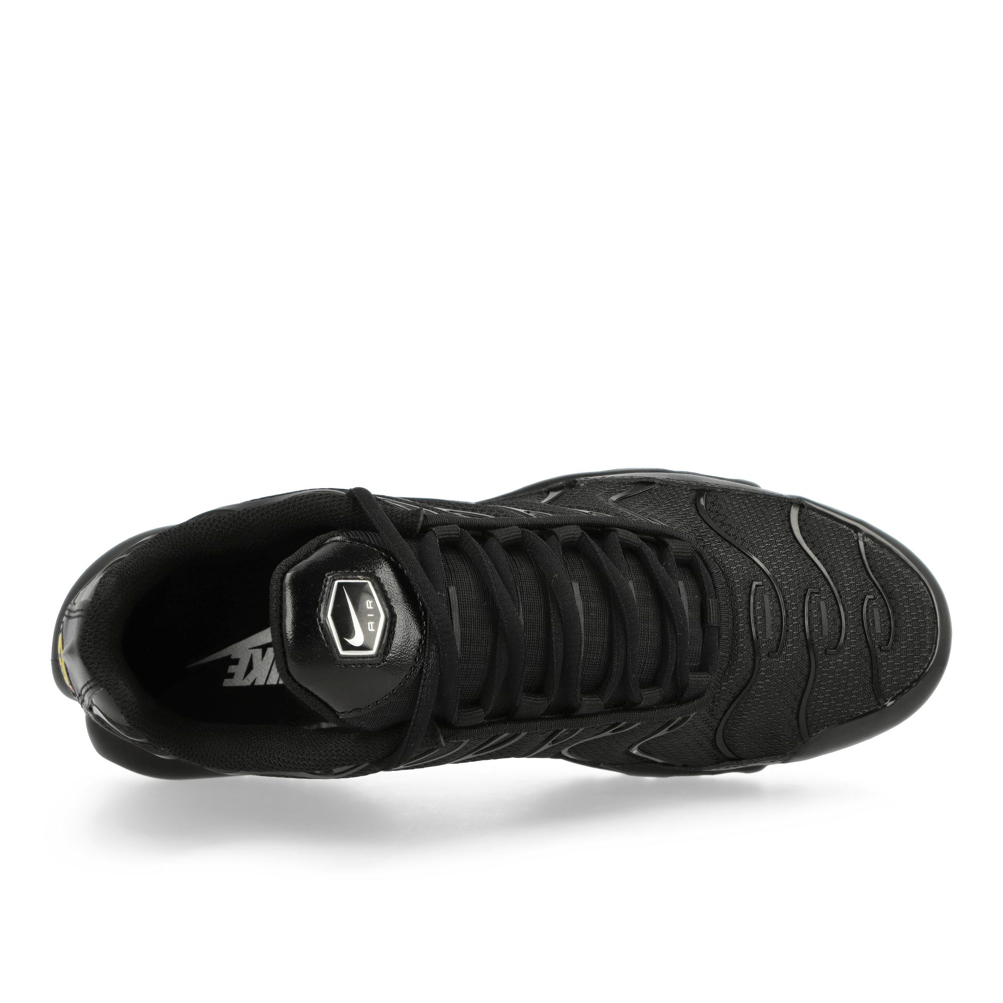Nike Air Max Plus Black / Black - Black Low Top Sneakers  Detailfoto | Overkill