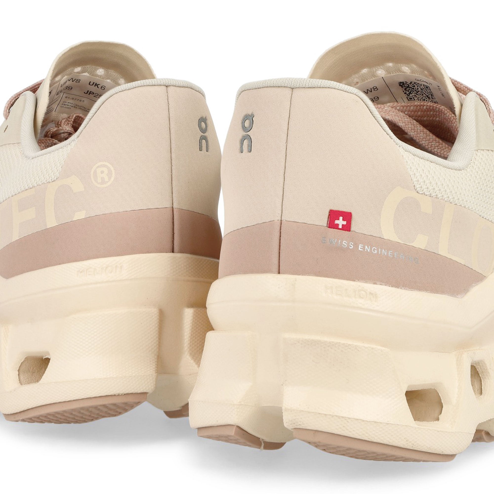 On W Cloudmonster Moon / Fawn Low Top Sneakers  Detailfoto | Overkill