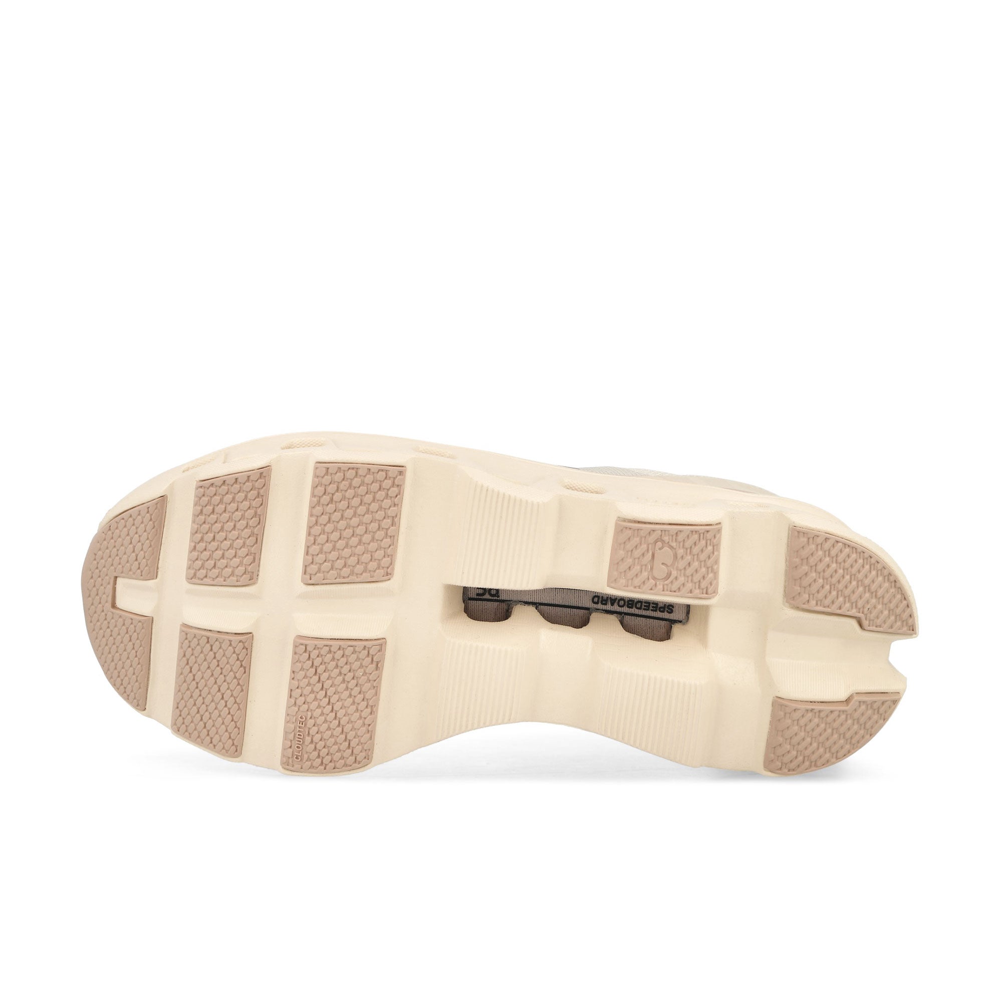 On W Cloudmonster Moon / Fawn Low Top Sneakers  Detail View 2 | Overkill