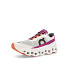 On Cloudmonster Undyed - White / Aurora Low Top Sneakers  Close Up | Overkill