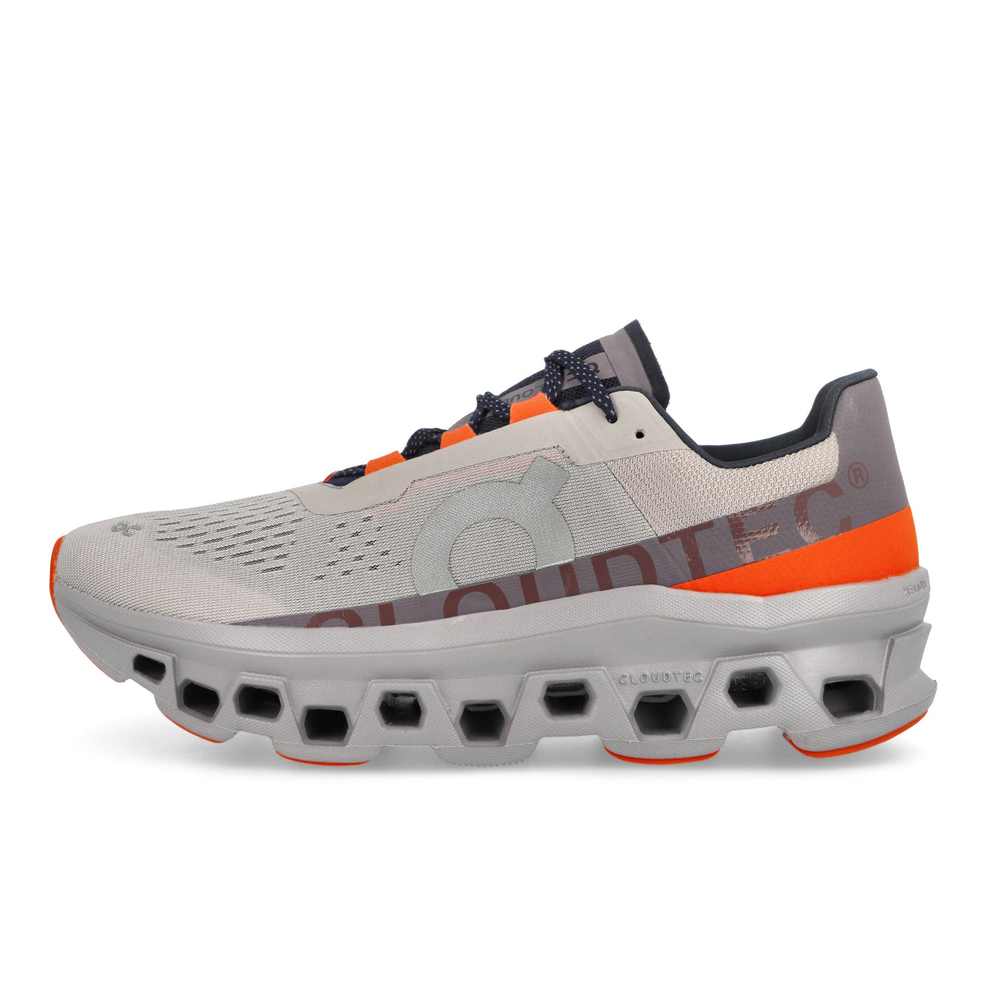 On Cloudmonster Pearl / Flame Low Top Sneakers 61.98131 | Overkill