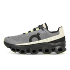 On Cloudmonster Fossil / Magnet Low Top Sneakers 61.98132 | Overkill