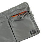 Porter-Yoshida & Co. Tanker Document Case Gray  Detailfoto | Overkill
