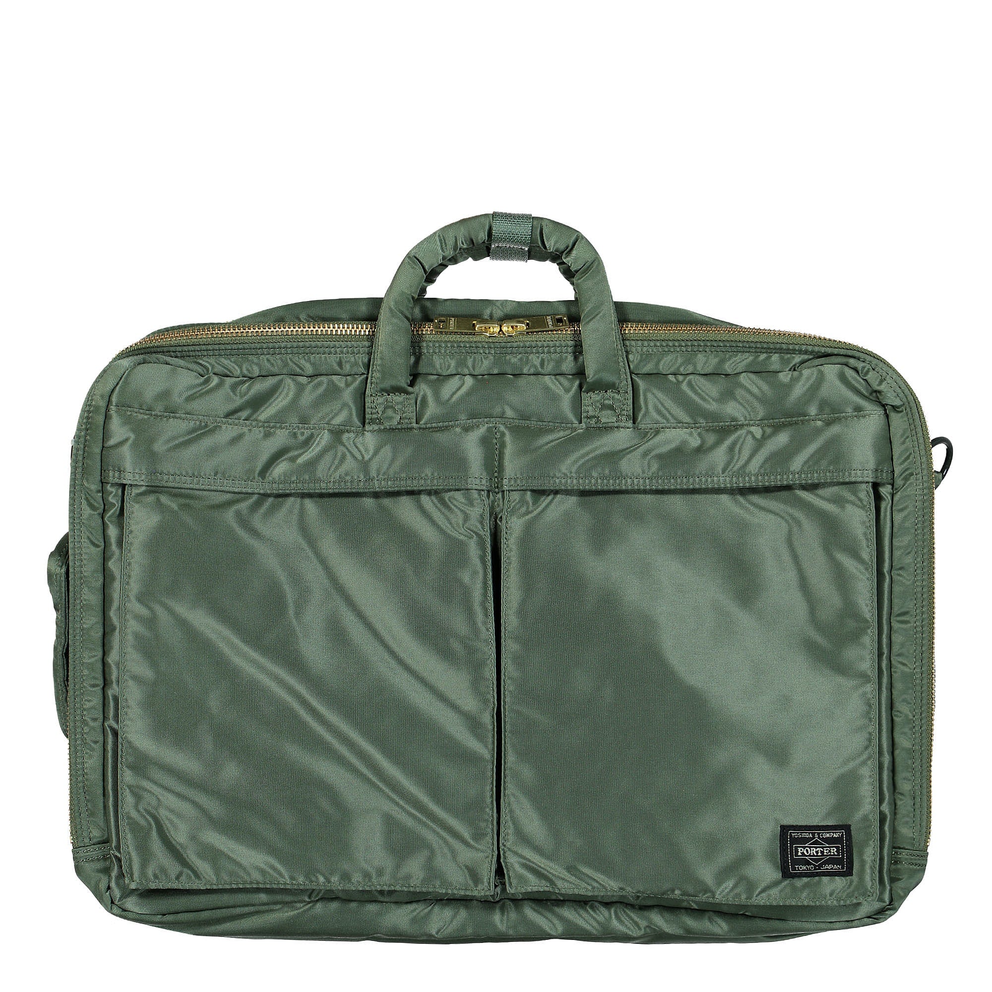 Porter-Yoshida & Co. Tanker 3Way Briefcase Sage Green Briefcases & Messenger Bags 622-67460-30 | Overkill
