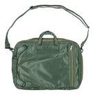 Porter-Yoshida & Co. Tanker 3Way Briefcase Sage Green Briefcases & Messenger Bags Close-up | Overkill