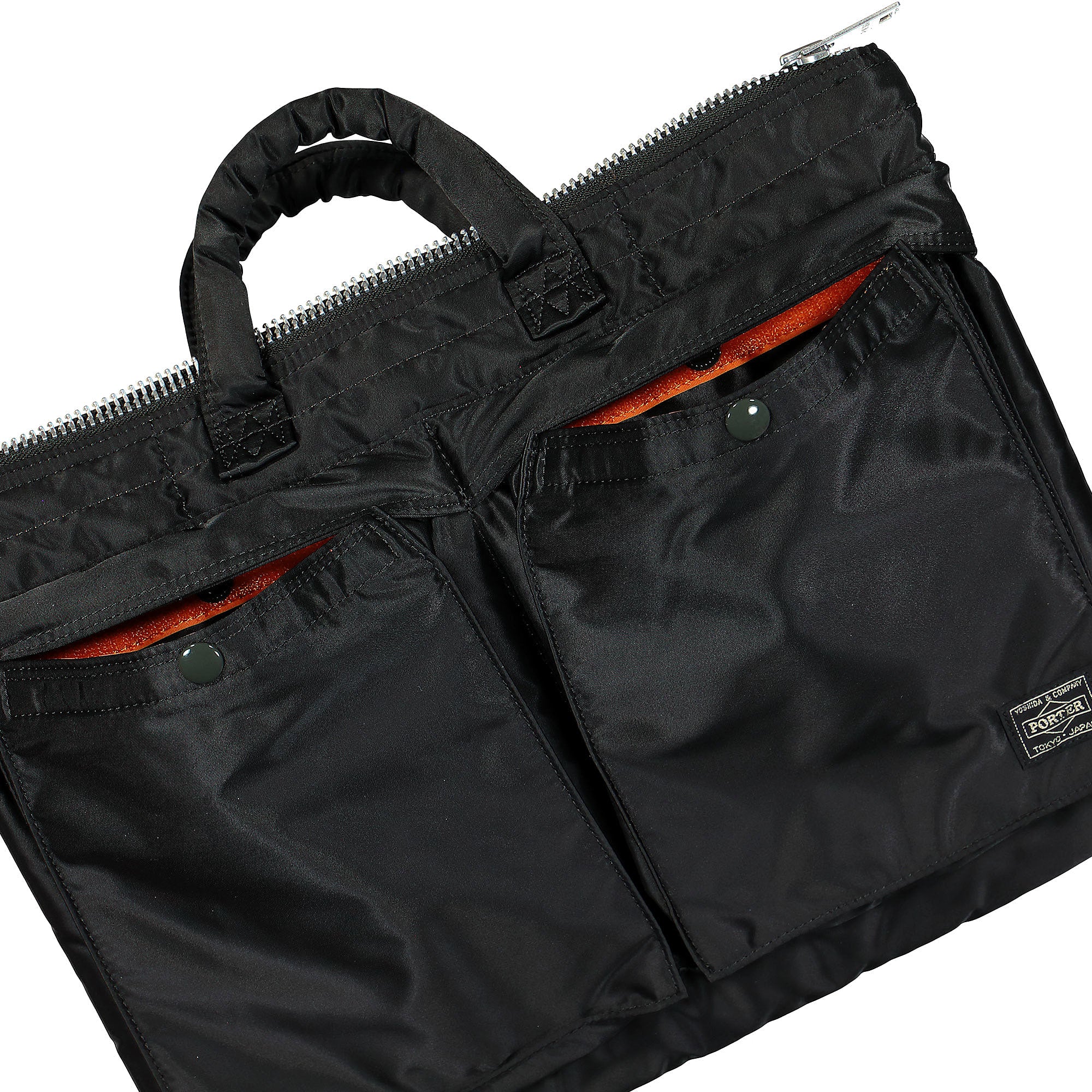 Porter-Yoshida & Co. Tanker Briefcase S Black Briefcases & Messenger Bags  Material | Overkill