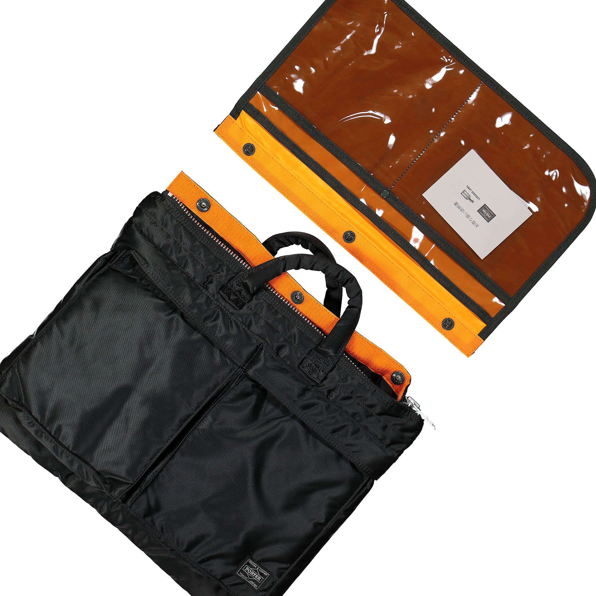 Porter-Yoshida & Co. Tanker Briefcase S Black Briefcases & Messenger Bags Detailfoto | Overkill