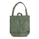 Porter-Yoshida & Co. Tanker 2Way Helmet Bag Sage Green Tote Bags & Shoppers 622-68332-30 | Overkill